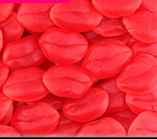 Bouche Fourré Fraise  Lisse (100g)