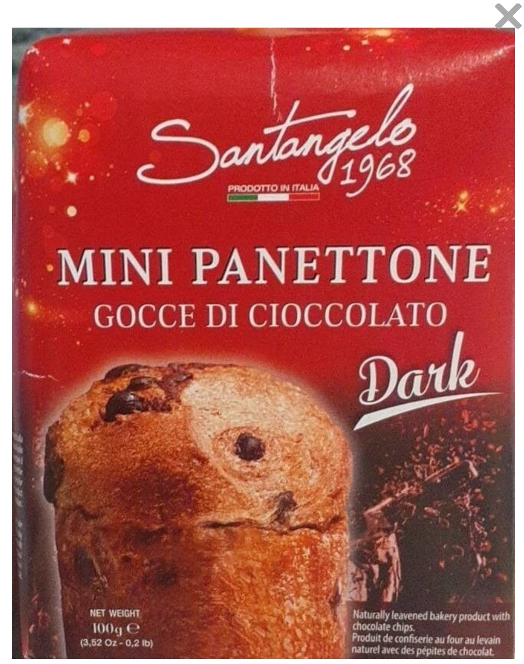Panettone Chocolat🍫(x1)Brioche Italienne