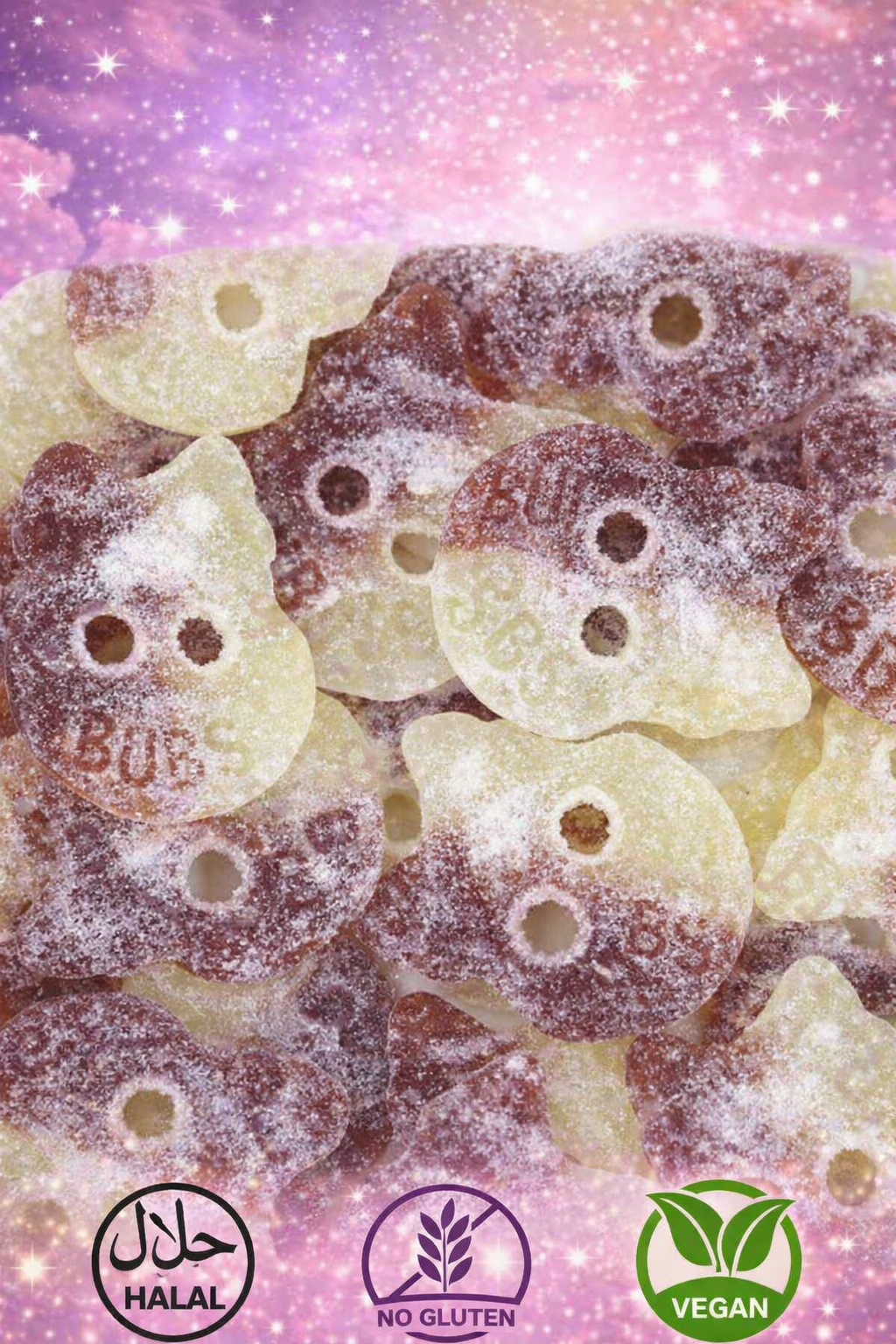 Bubs Crâne  Cola  Vegan (100G)Nouveauté