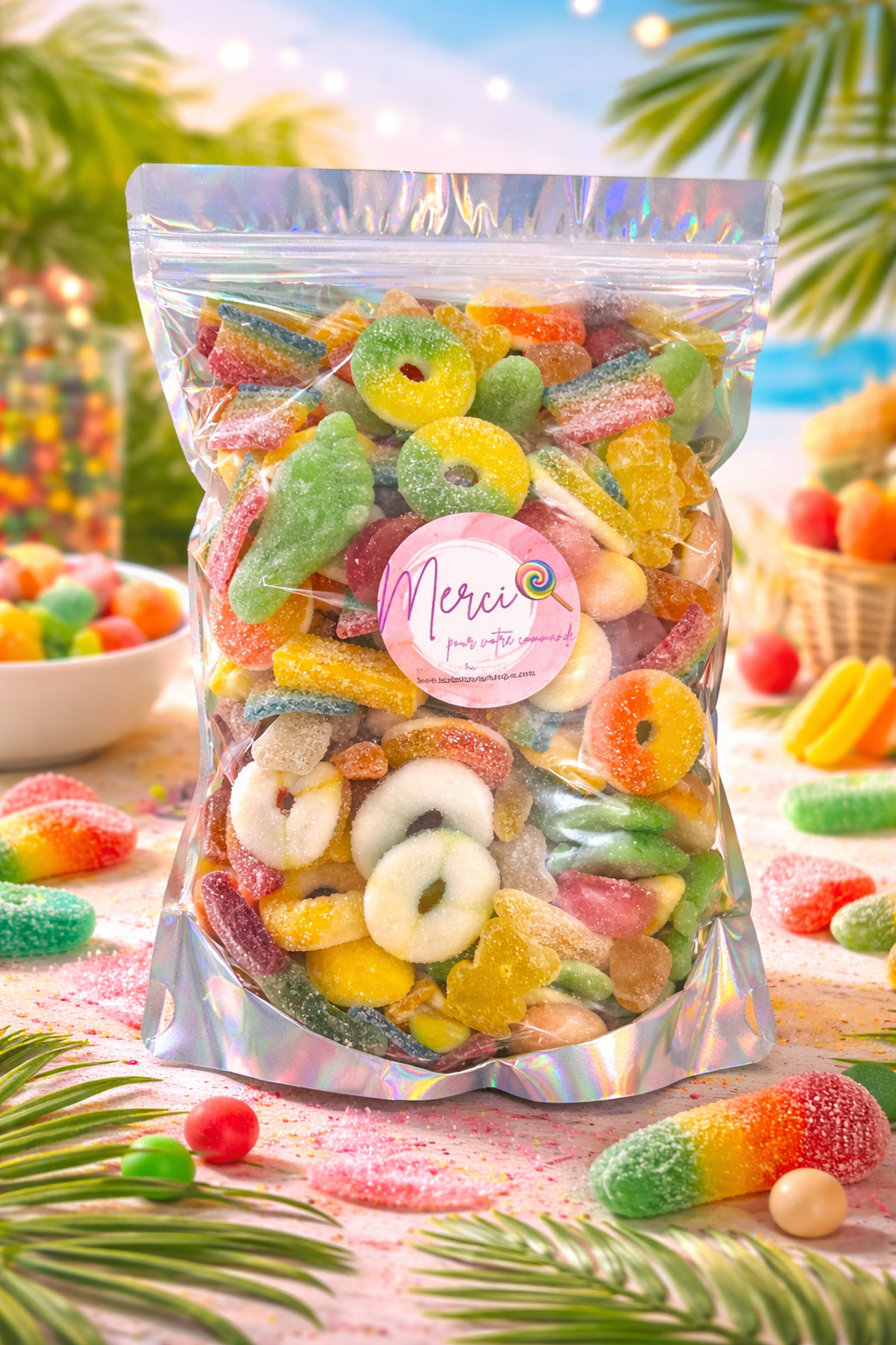 Mélange Tropical Gourmand – Évasion Fruitée (1kg)