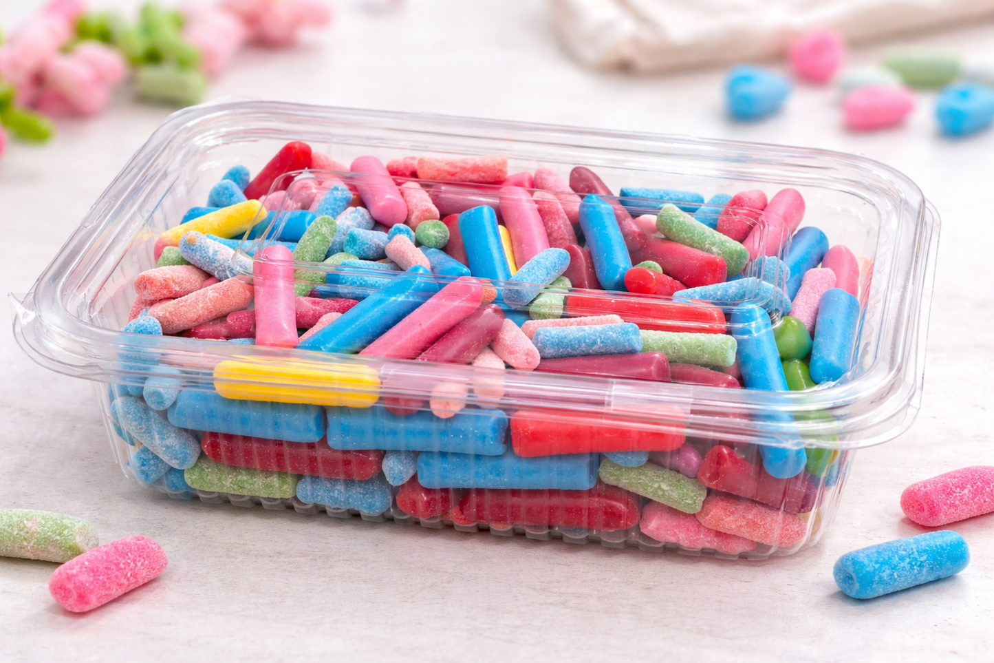 Hitschies Acidulés 🌈 – L’Explosion Sucrée Qui Rend Accro !(500g)