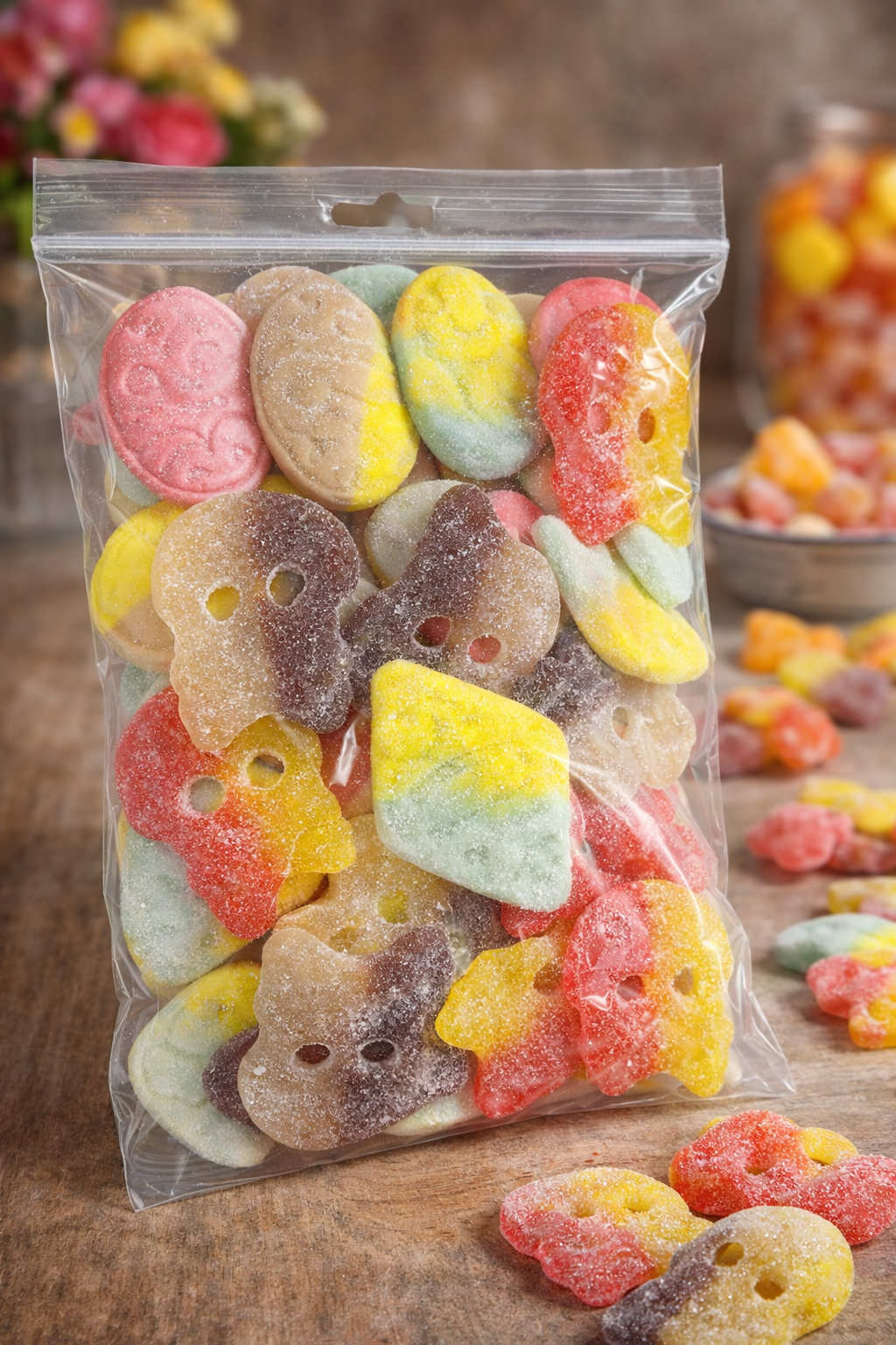 Les Bubs Fantômes Acidulés 👻(500g)