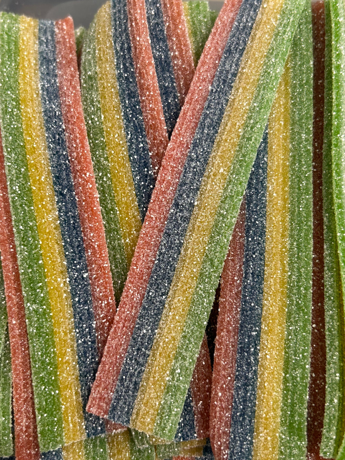 Mini Ficelles Multicolores Acidulées (100g) Vegan