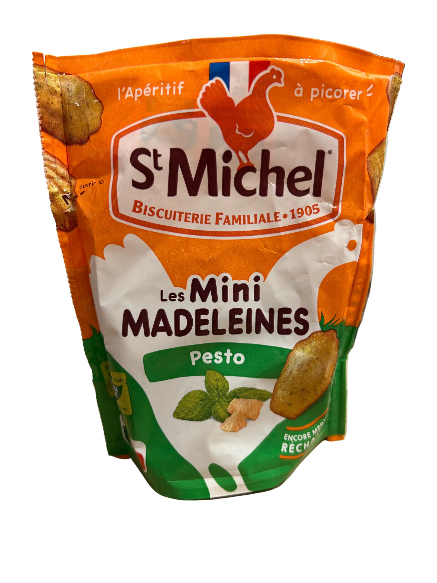 Mini Madeleines Pesto