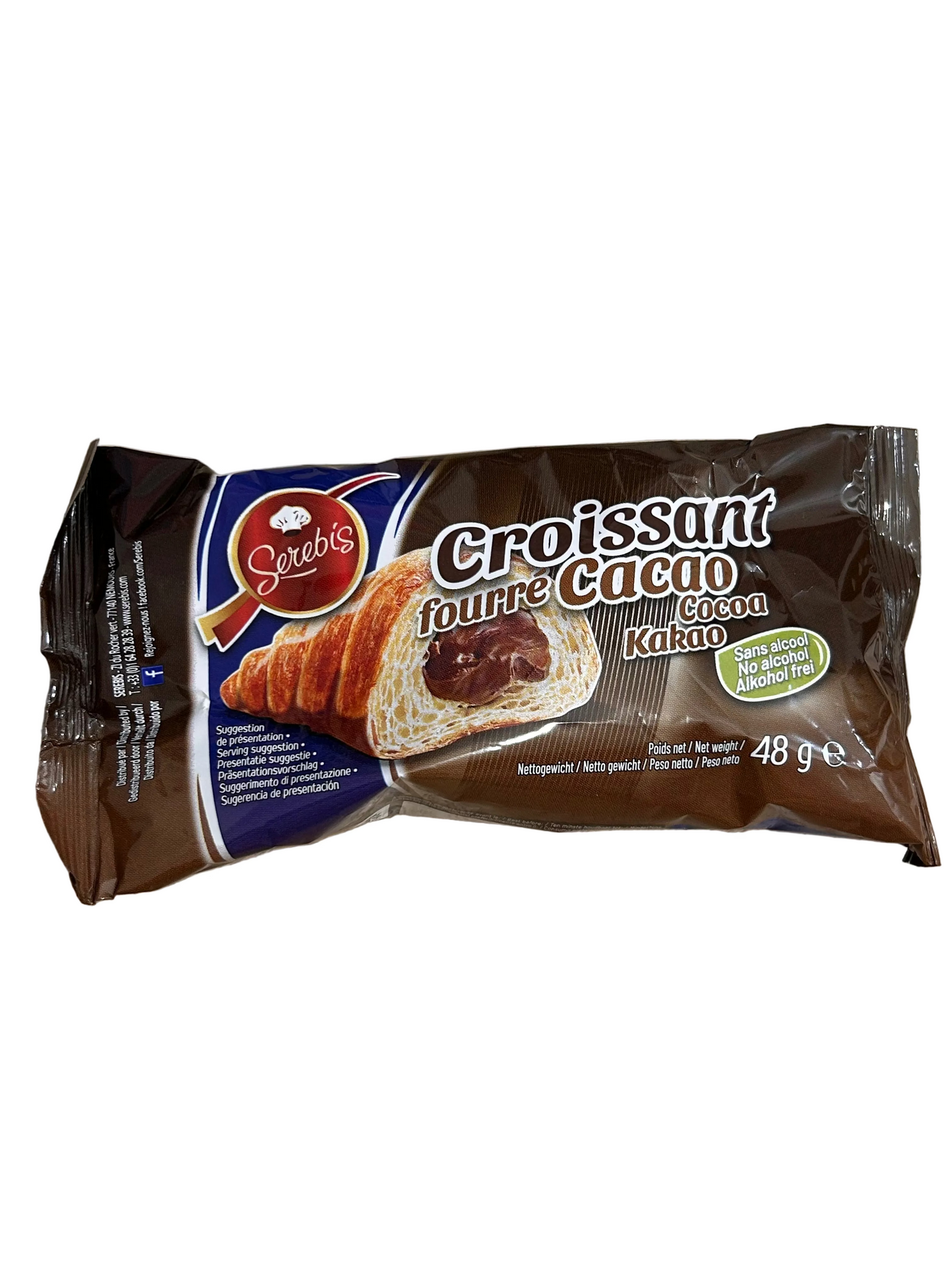 Croissant 🥐 Fourré Cacao X1