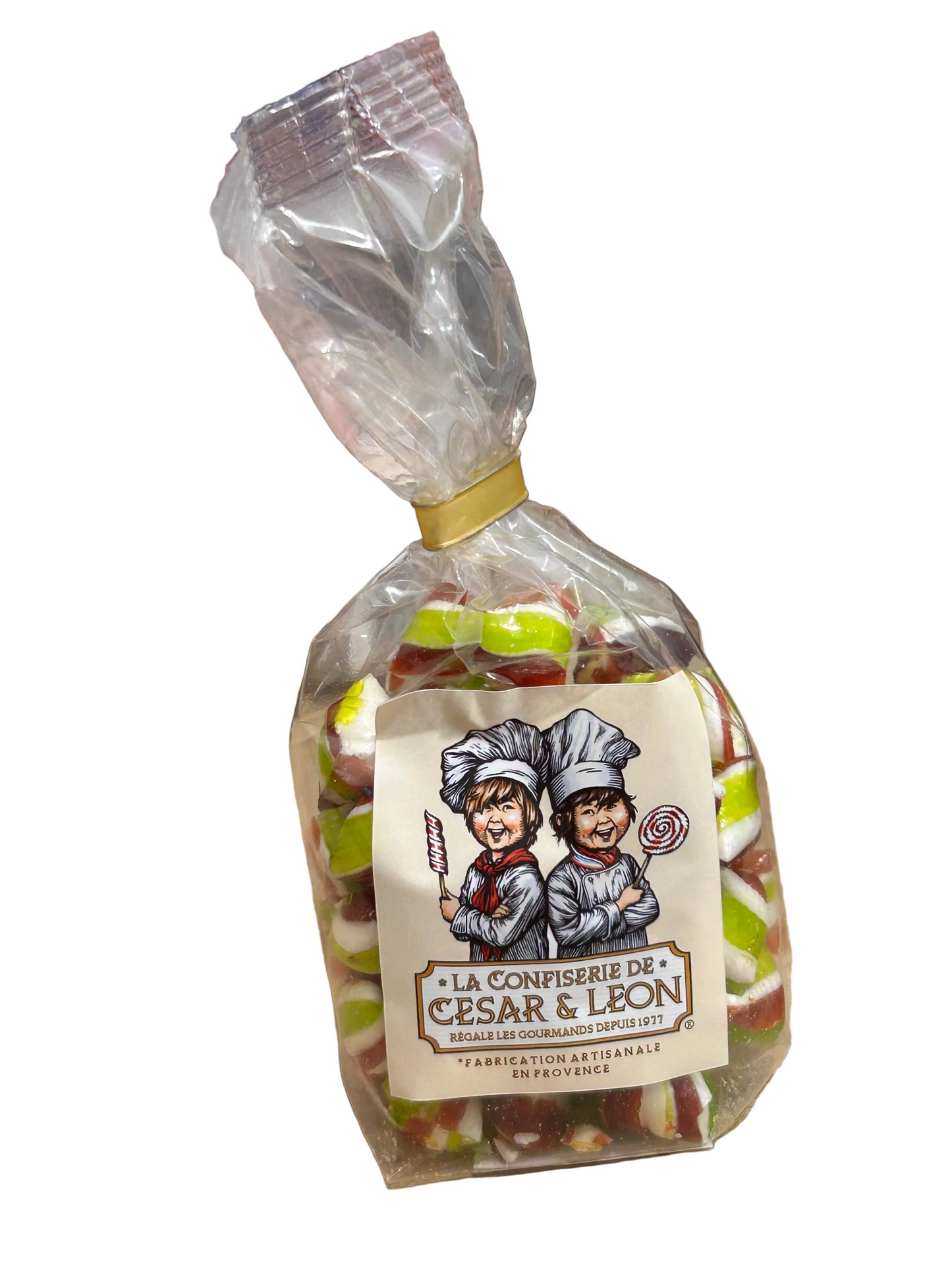 Bonbon Traditionnel Cocktail Fruit Marron  Vert Anis Réglise (150g)