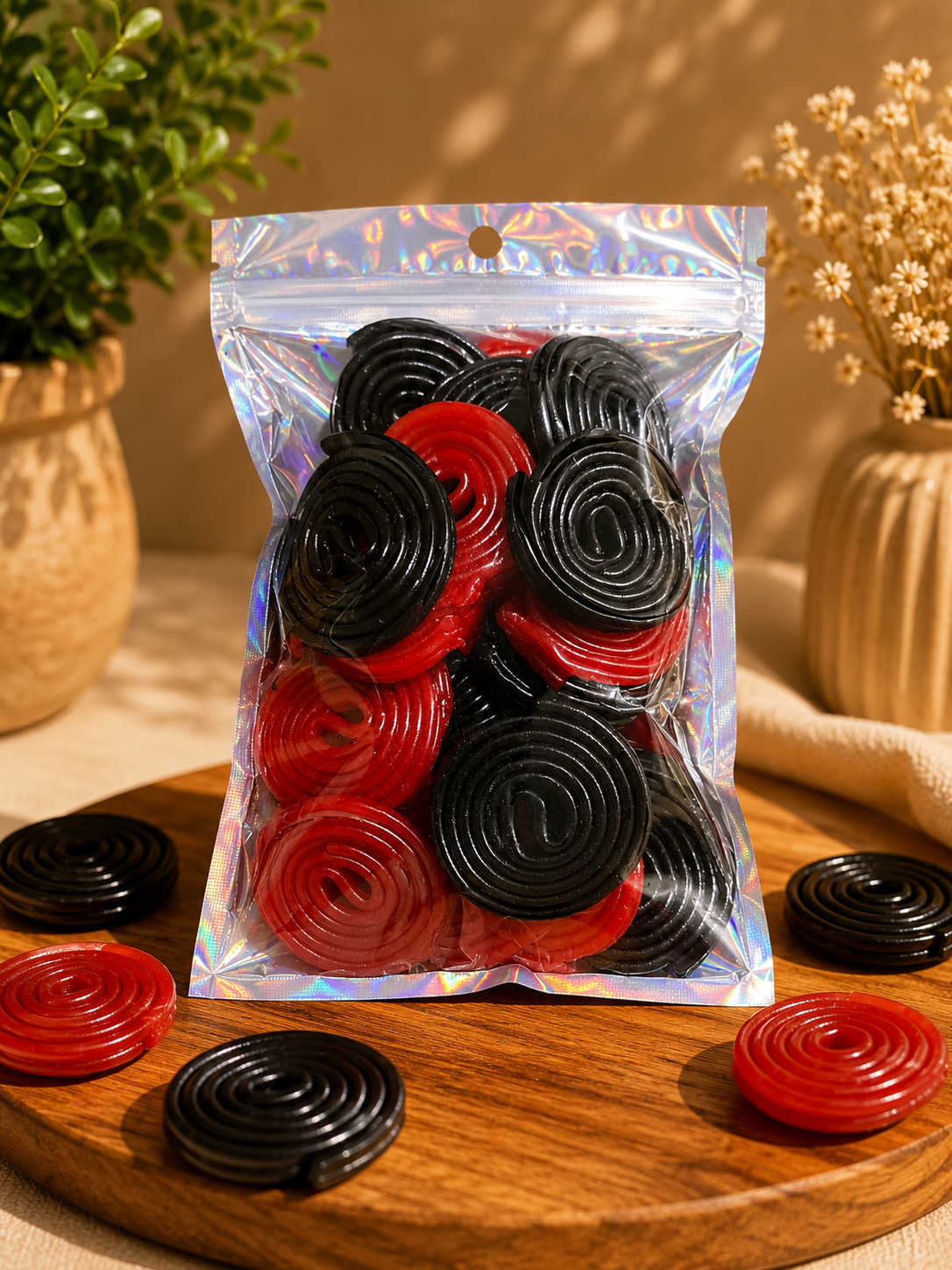 Mélange Réglise Noire & Fraise 🍓 (250g)