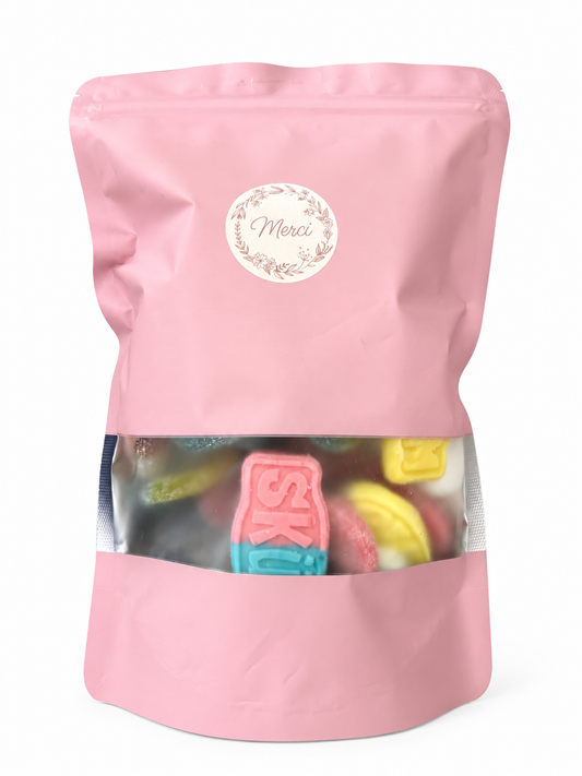 Mélange Bonbons Suédois Vegan Lisses Sucré (400g) Nouveauté