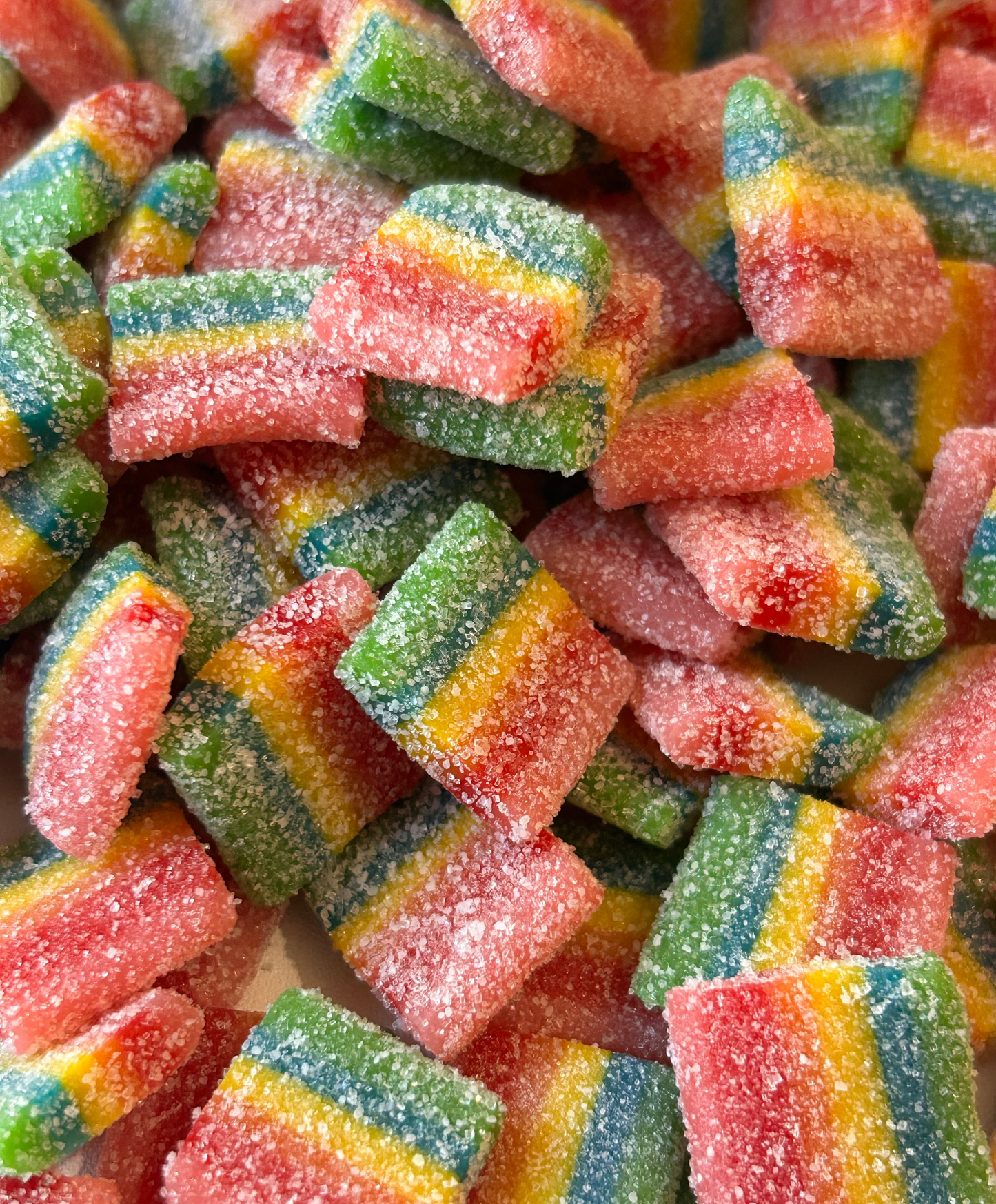 Cintas Multicolore Acidulé (100g)# Nouveauté
