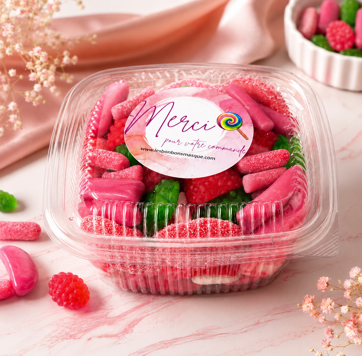🍓 Box Fraise 🍓lisse&sucré(500g)#Nouveauté