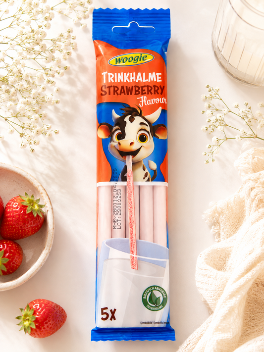 Paille Trinkhalme Fraise 🍓 Vegan #Nouveauté