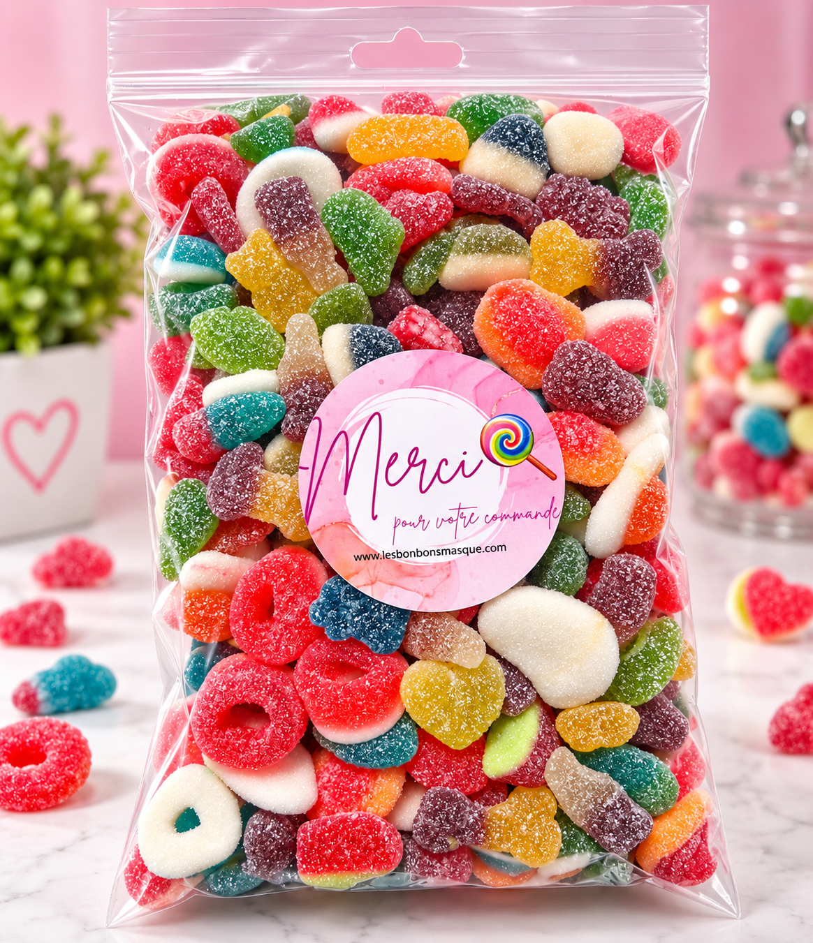 Mélange de minis bonbons sucrés (800g)