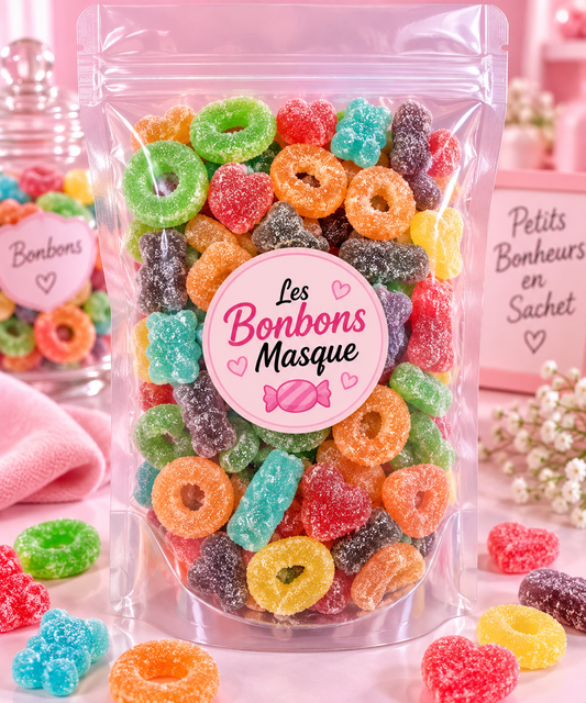 Mix bonbons  Acidulés (100g)