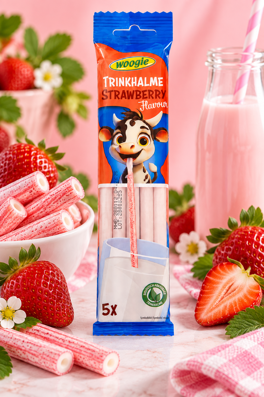 Paille Fraise 🍓 Vegan