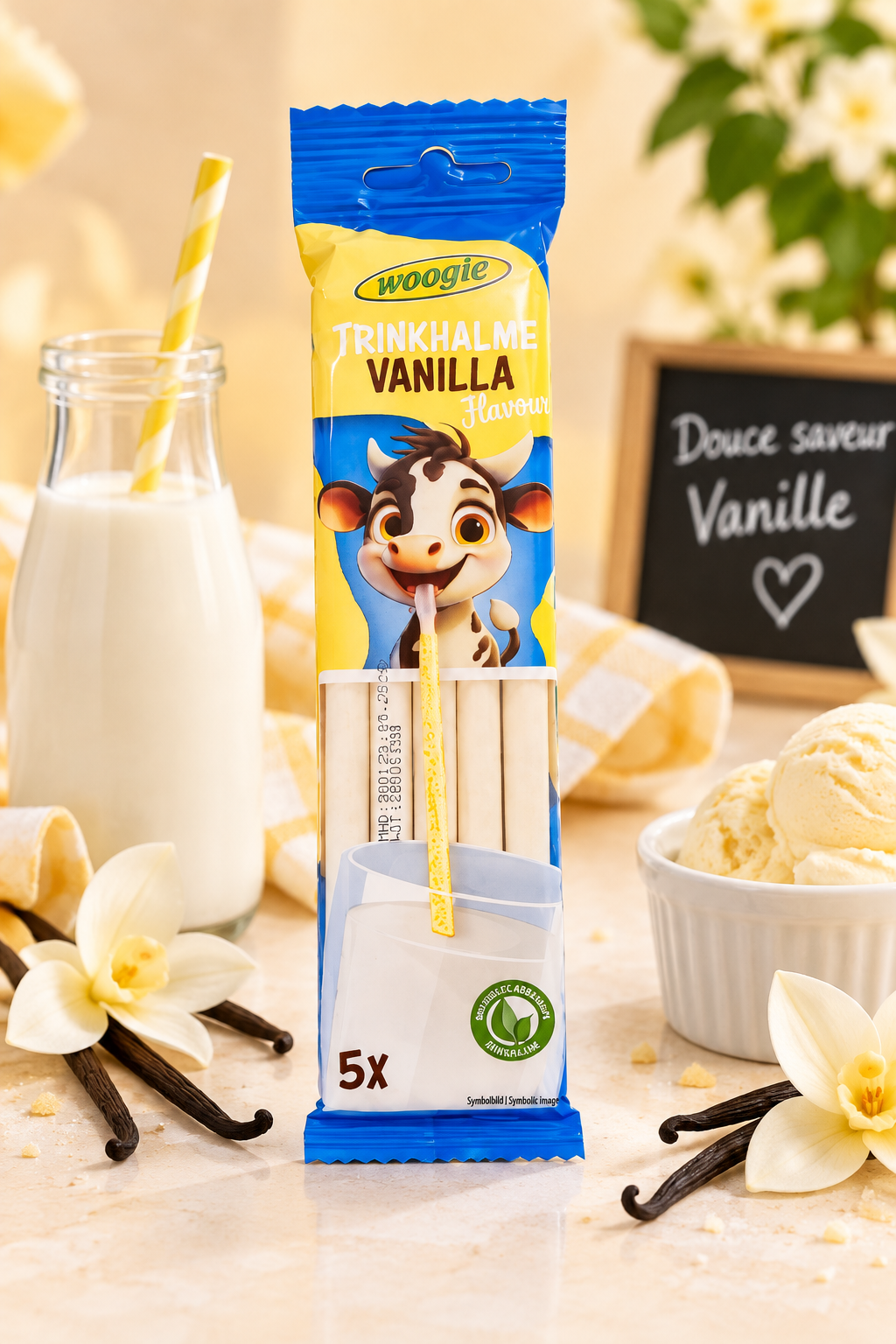 Paille Vanille Vegan