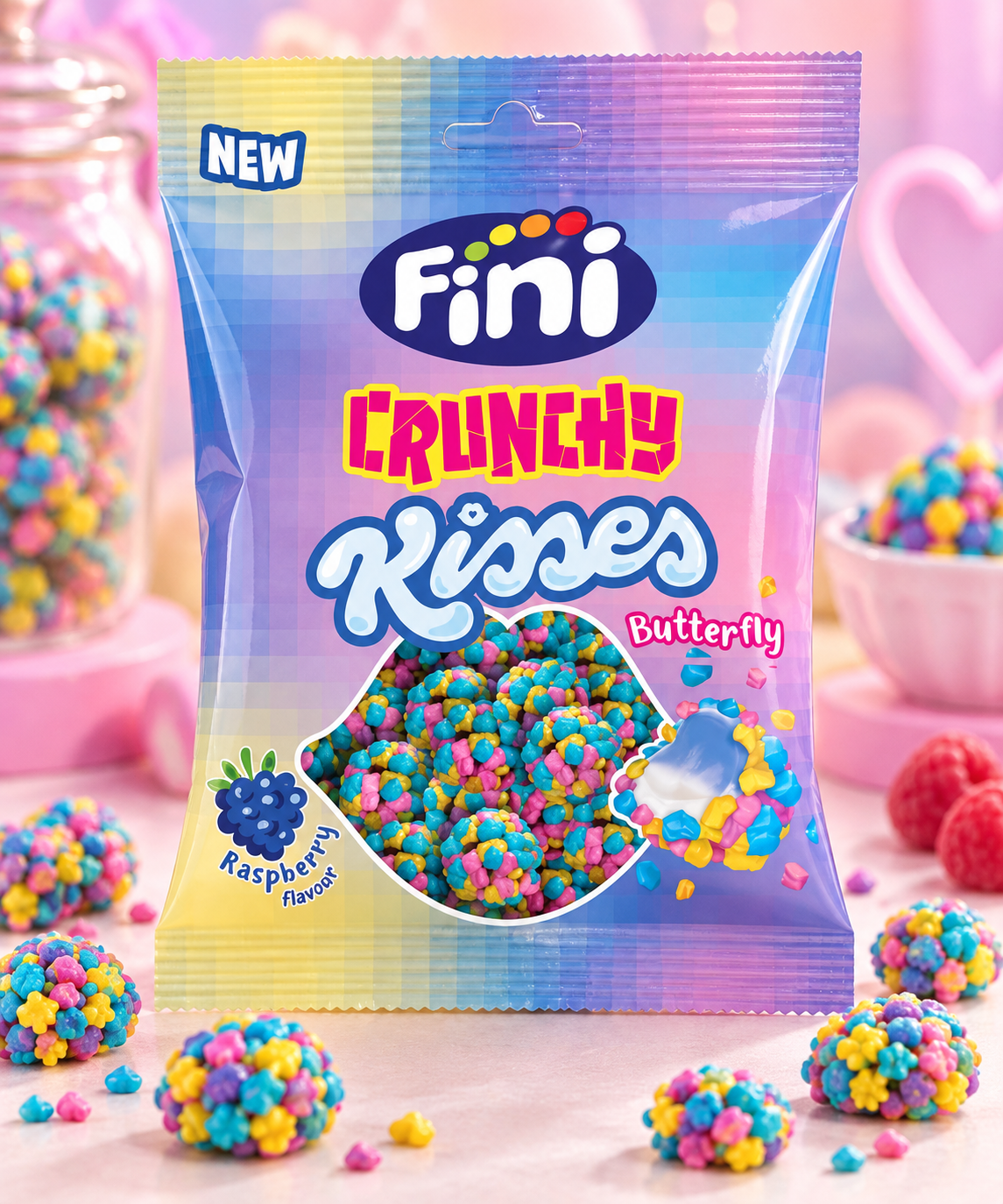 Boule Crunchy Framboise Acidulé
