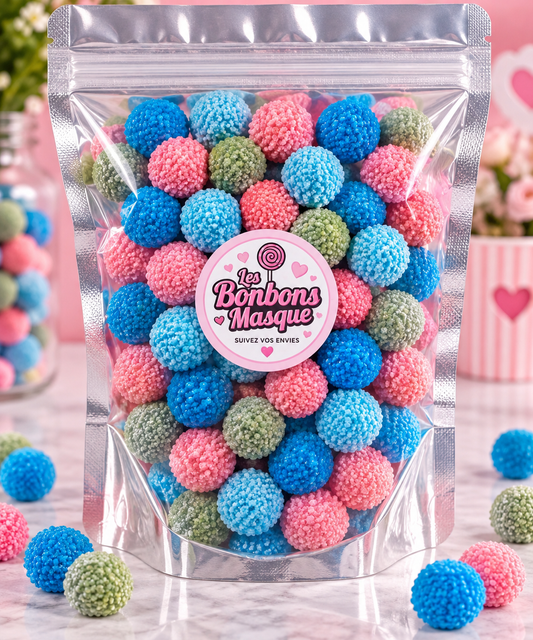 💙🩷 Chewing-Gum Boum Acidulé(100g)