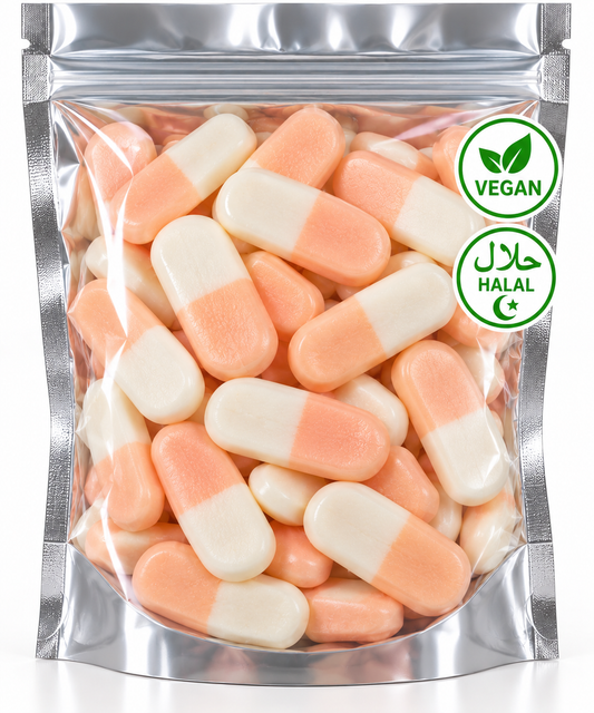 Briquette Pêche 🍑 Vegan (100g)