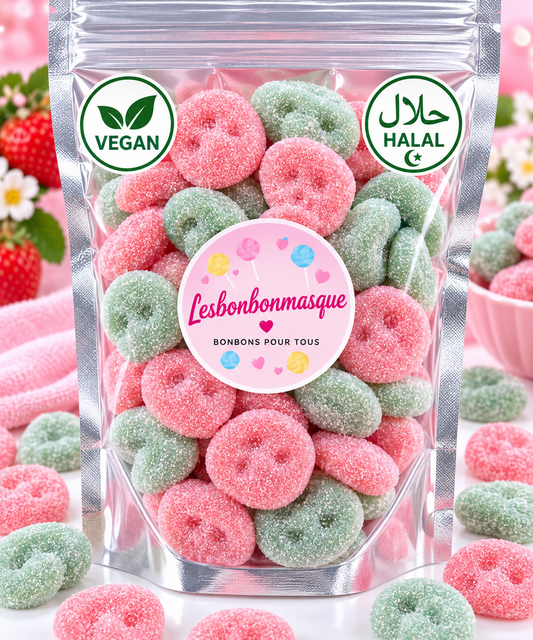 Crânes  Bubllegum Acidulés (100g)