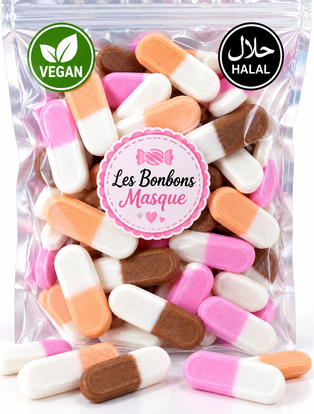Mélange de Briquettes  Lisses (100g)