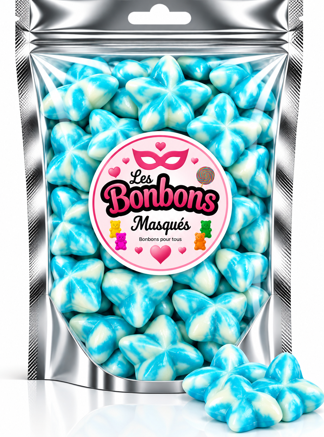 Étoile Framboise  Lisse (100g)