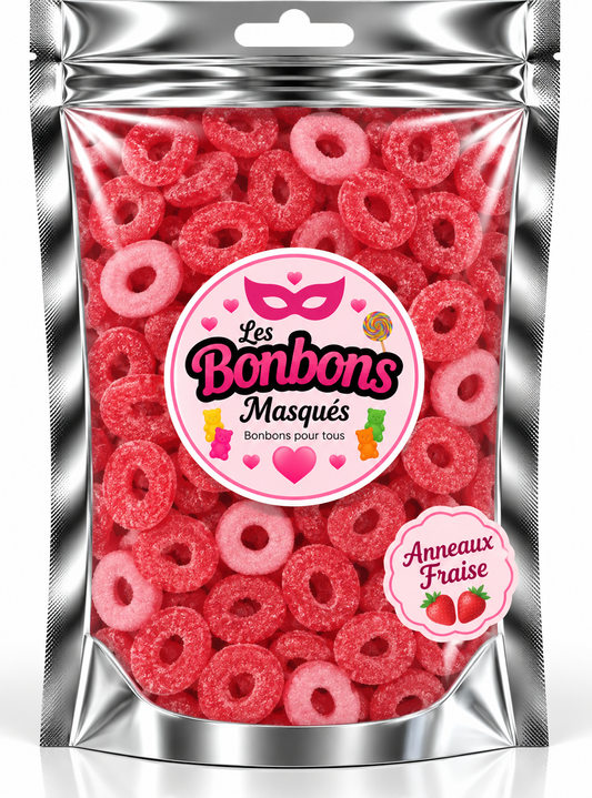 Anneau Fraise 🍓 Sucré (100g)