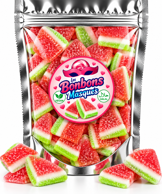 Tranche Pastèque Acidulé  (100g)