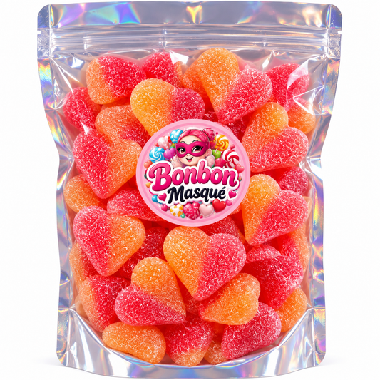 Cœur Pêche Sucré(100g)