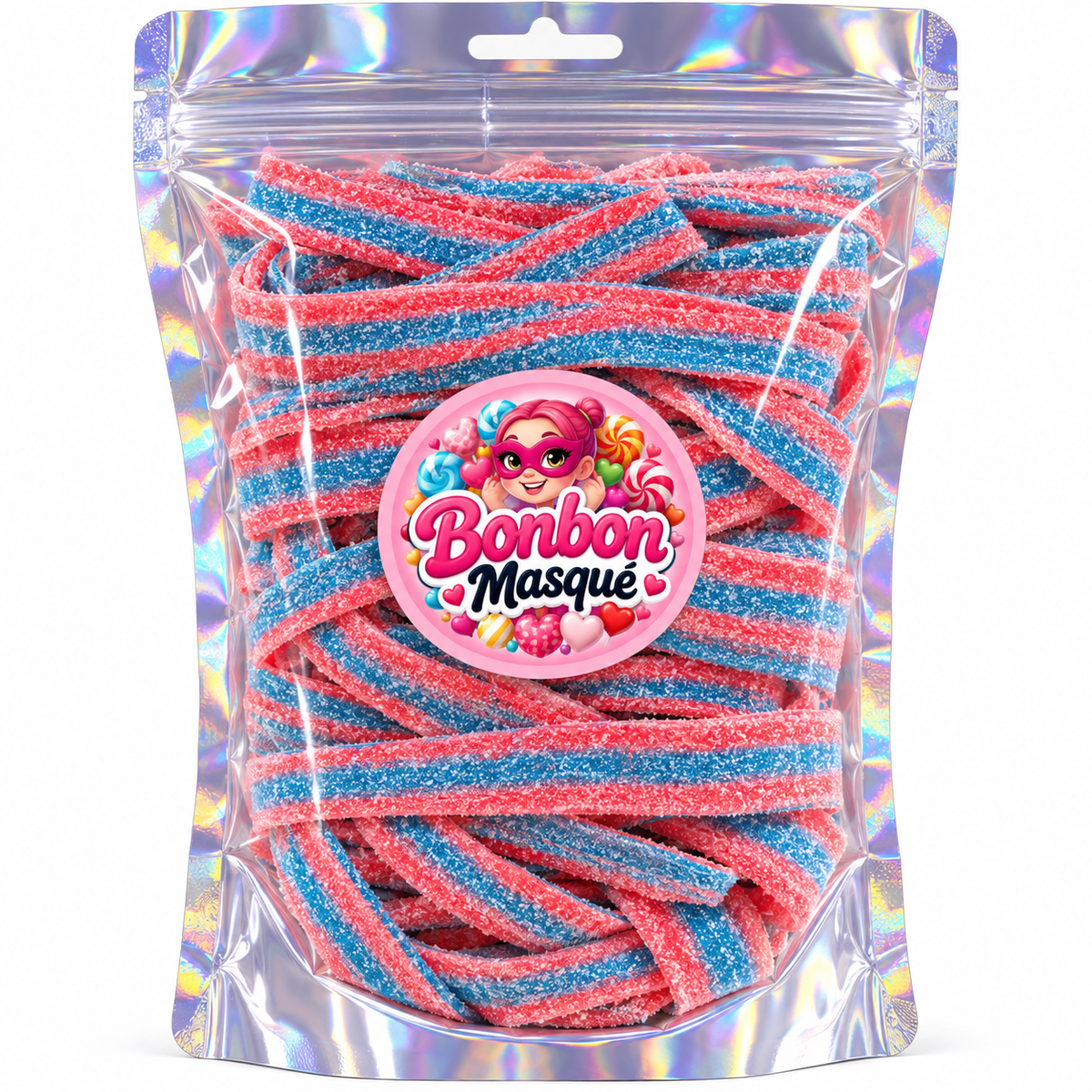 Rubans Chewing-gum Acidulés (100g)