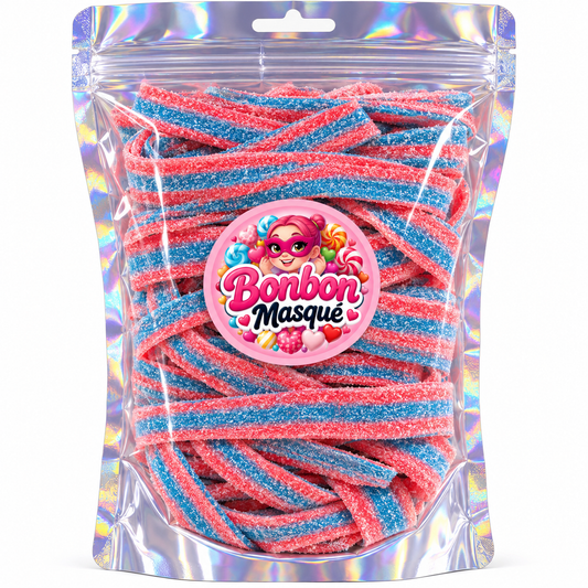 Rubans Chewing-gum Acidulés (100g)