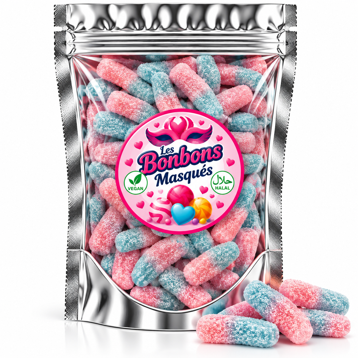 Minis Bubblizz Acidulés (100g)#Nouveauté