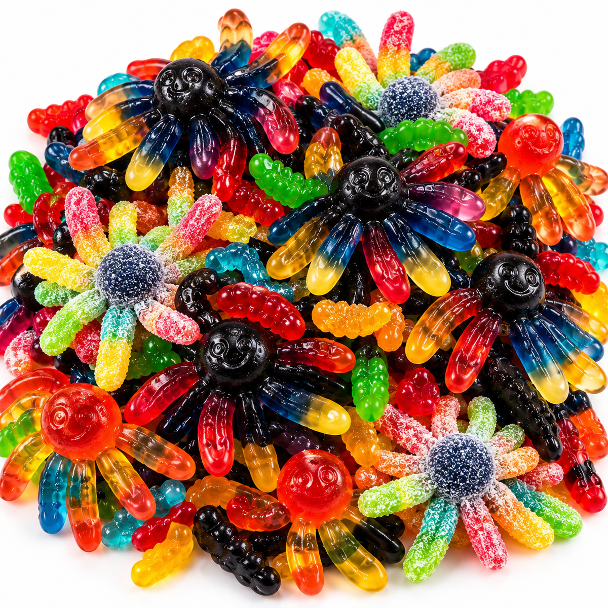 Mélange de Octopus Lisses & Acidulé (400g)#Nouveauté