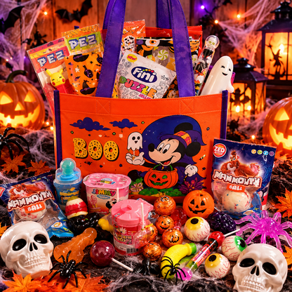 🎃🍭 Sac Cadeaux Halloween – Confiseries Gourmandes