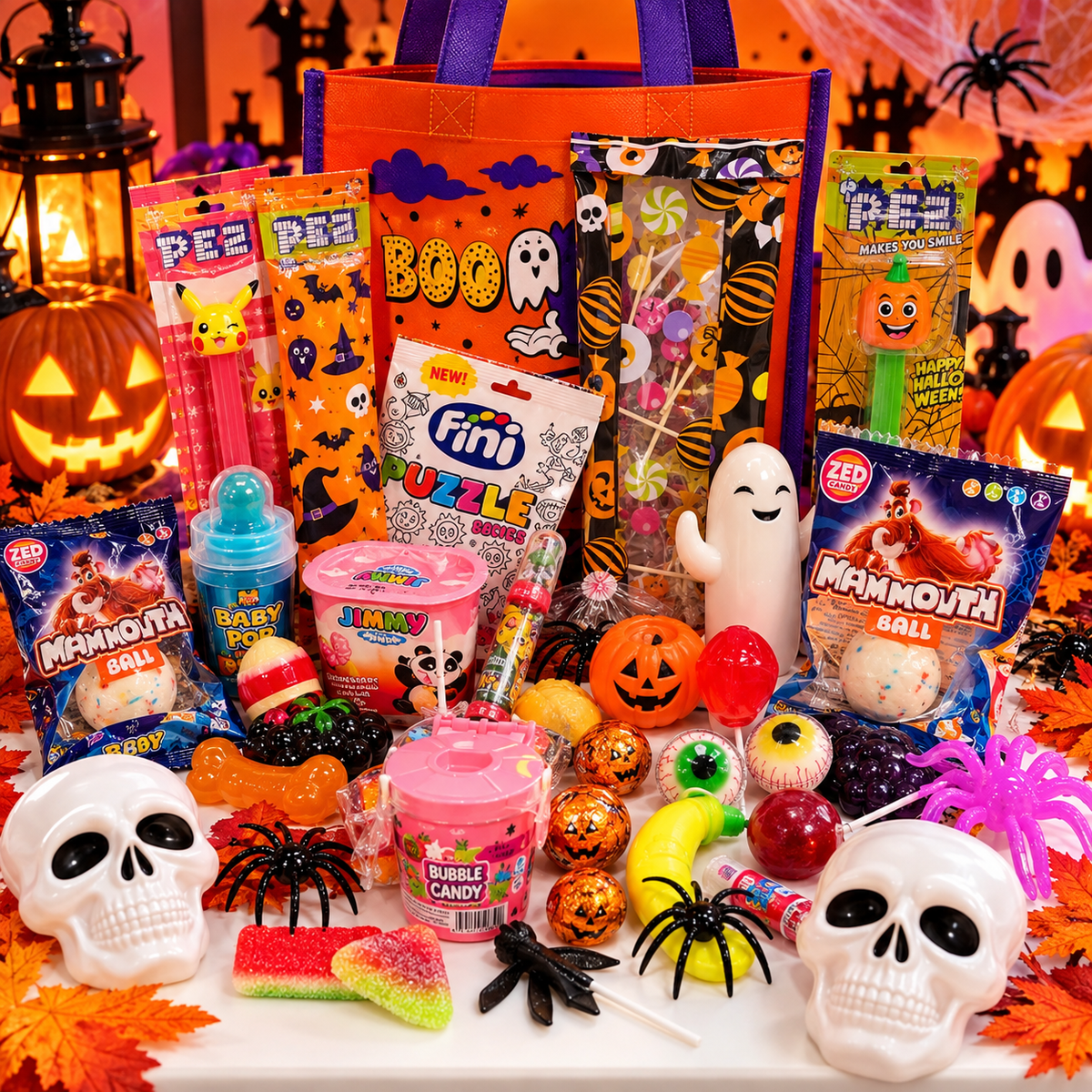 🎃🍭 Sac Cadeaux Halloween – Confiseries Gourmandes