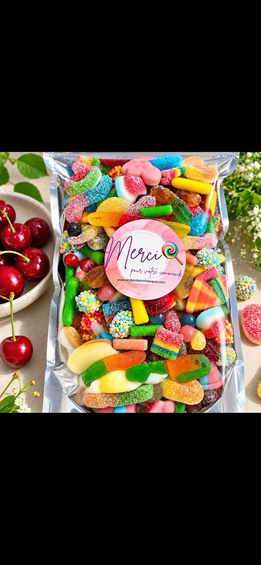 Mélange Arc en Ciel 🌈 lisse&sucré( 500g)