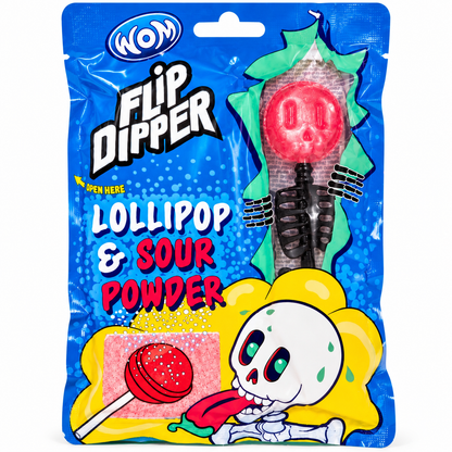 🍭 Flip Dipper – Lollipop & Sour Powder 💀🍓Sucette #Nouveauté
