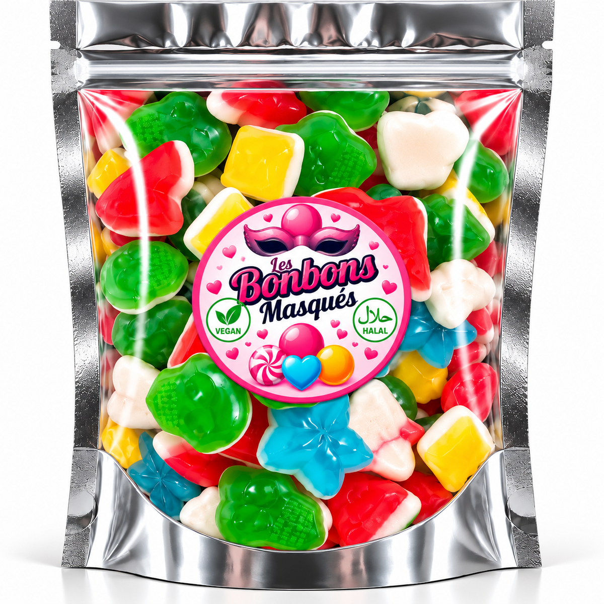 Bonbon Mystère Lisse Acidulé(100g)