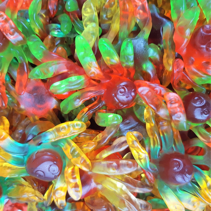 Poulpe Lisse multicolore 100g