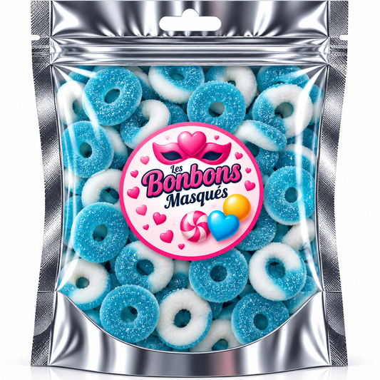 Anneaux Framboises Sucré (100g)
