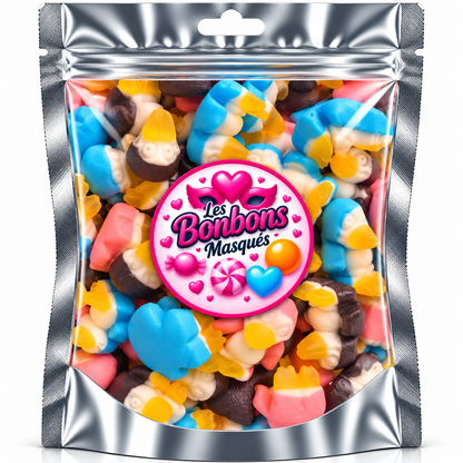Pingouins 🐧 Bonbons Lisses (100g)