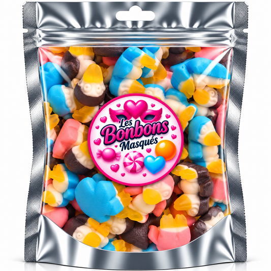 Pingouins 🐧 Bonbons Lisses (100g)