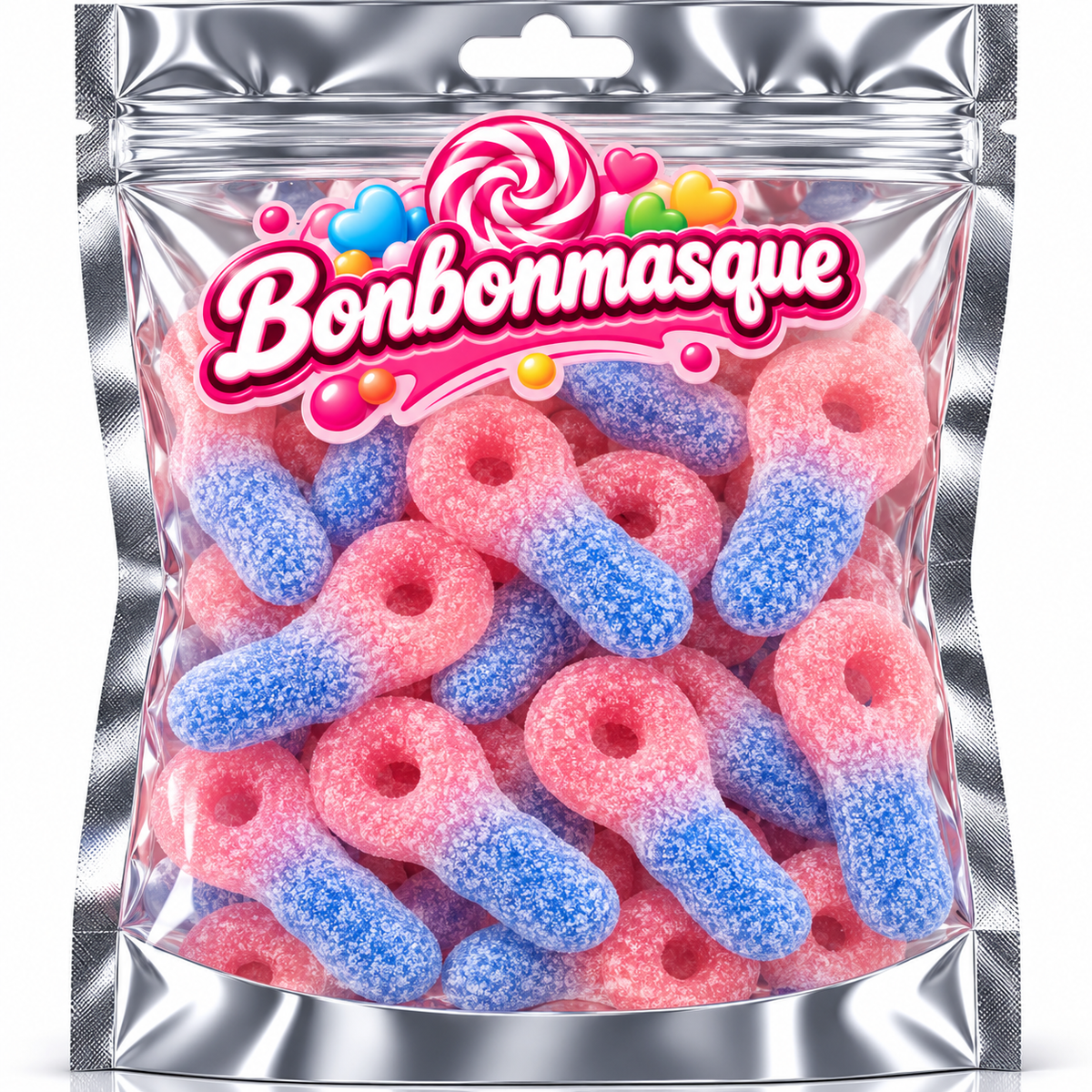 Tétine Citrique Bubble-Gum Végan (Bonbon Acidulé)