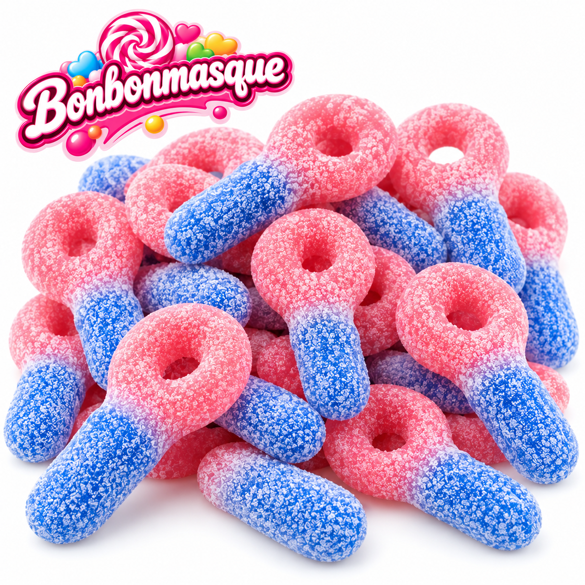 Tétine Citrique Bubble-Gum Végan (Bonbon Acidulé)