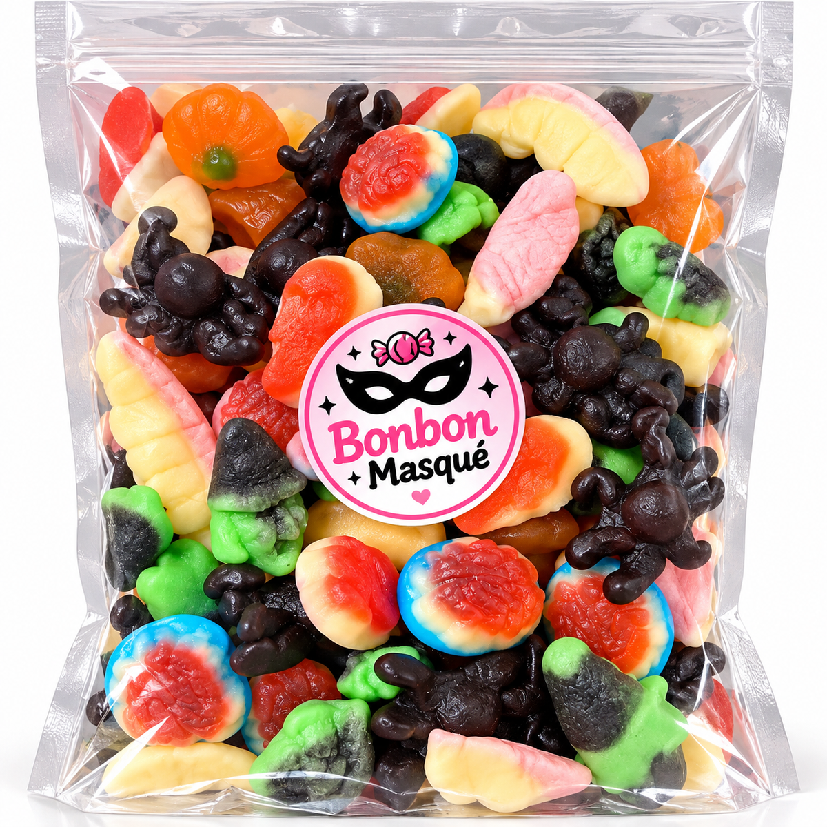 Assortiment de Bonbons Lisses d’Halloween 🎃  (100g)