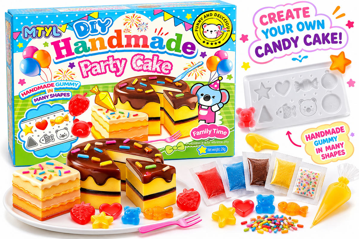 🎂 Gâteau de Bonbons – Handmade Party Cake #Nouveauté