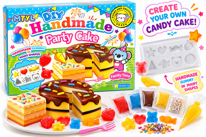 🎂 Gâteau de Bonbons – Handmade Party Cake #Nouveauté