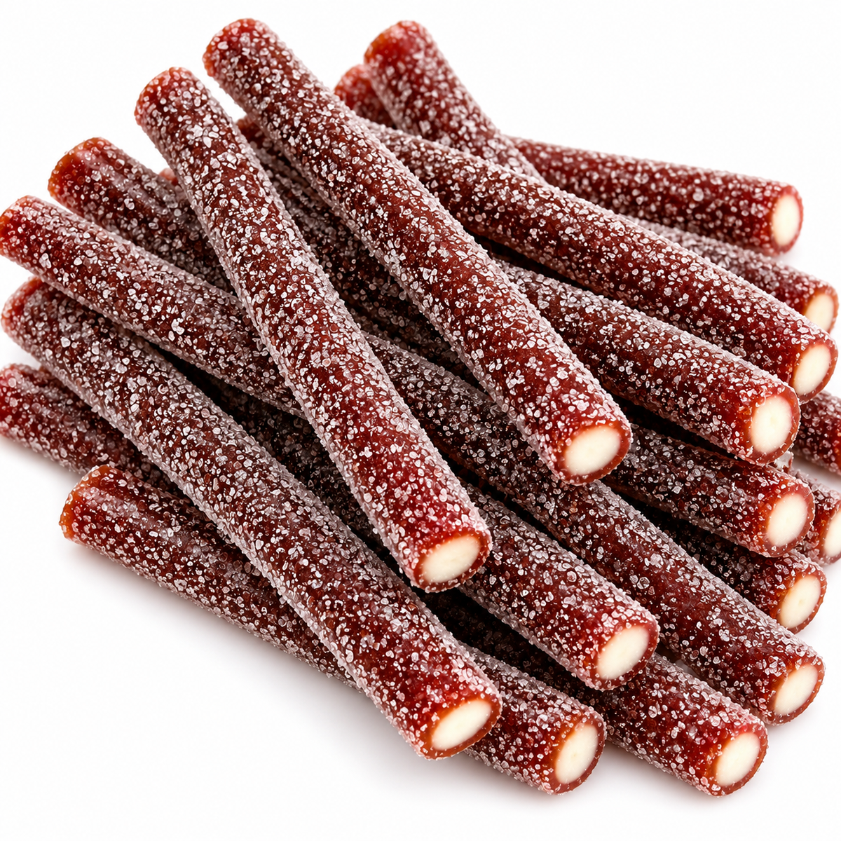 Câbles Cola Cherry Acidulés –Bonbons Fourrés x5