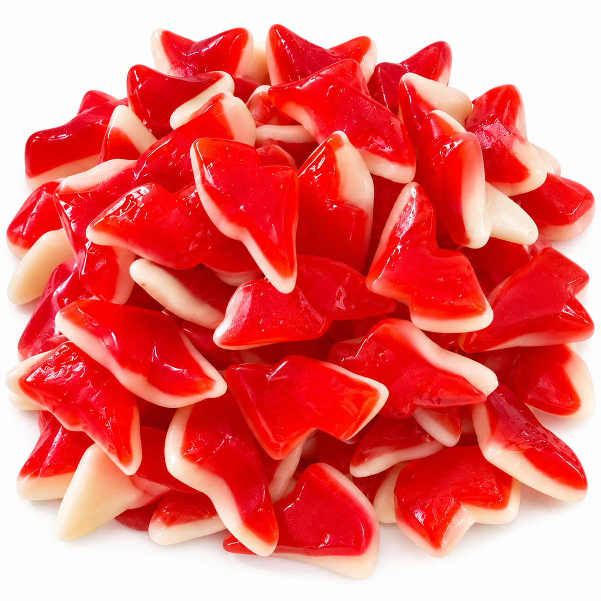 🍓 Bonbons Mystères Lisses Acidulés – Fraise 🍓 (100g)