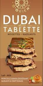 TABLETTE Dubai Noisette #Nouveauté