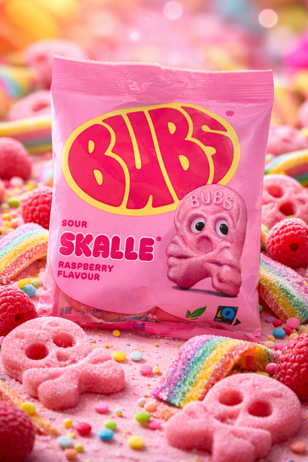 Bubs Fraise AciduléVegan 90G